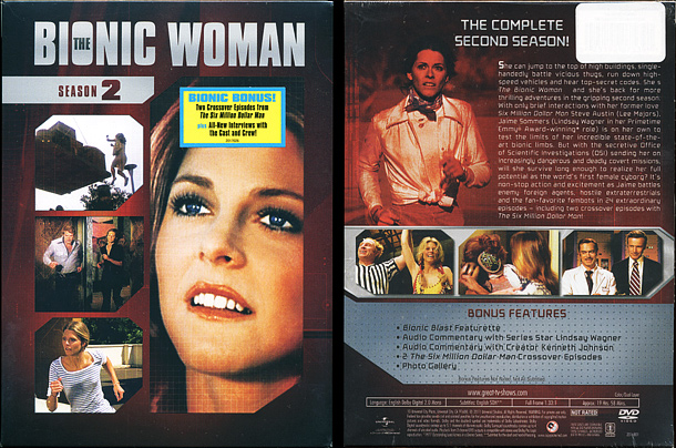 The Bionic Woman: Season 2 DVD