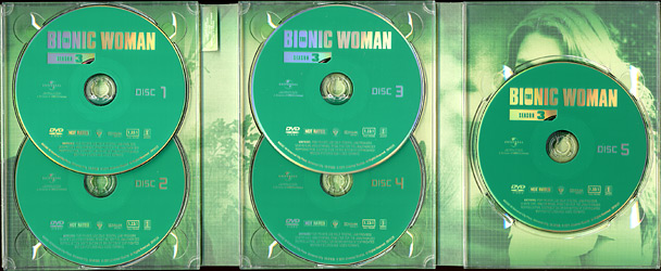 THE BIONIC WOMAN: SEASON 3 DVD