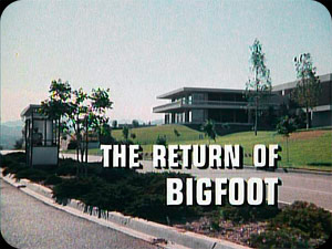 THE SIX MILLION DOLLAR MAN 
''The Return Of Bigfoot'' I
