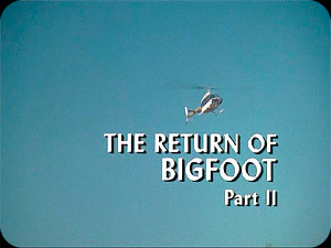 ''The Return Of Bigfoot'' II